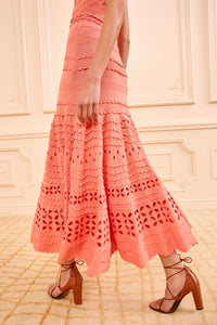 Thumbnail for Annisa Eyelet Knit Skirt