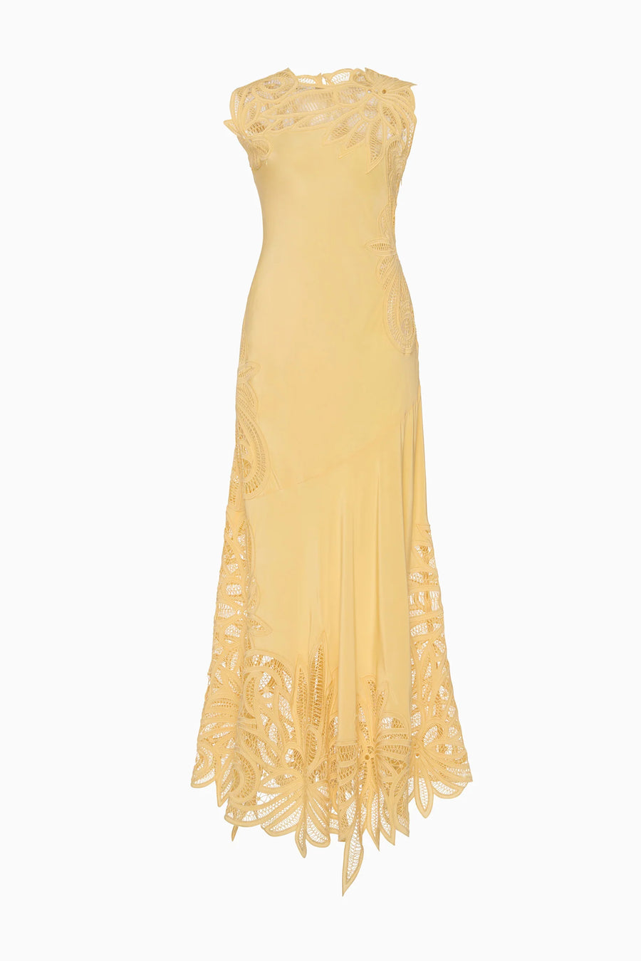 Idra Lace Applique Dress Dandelion
