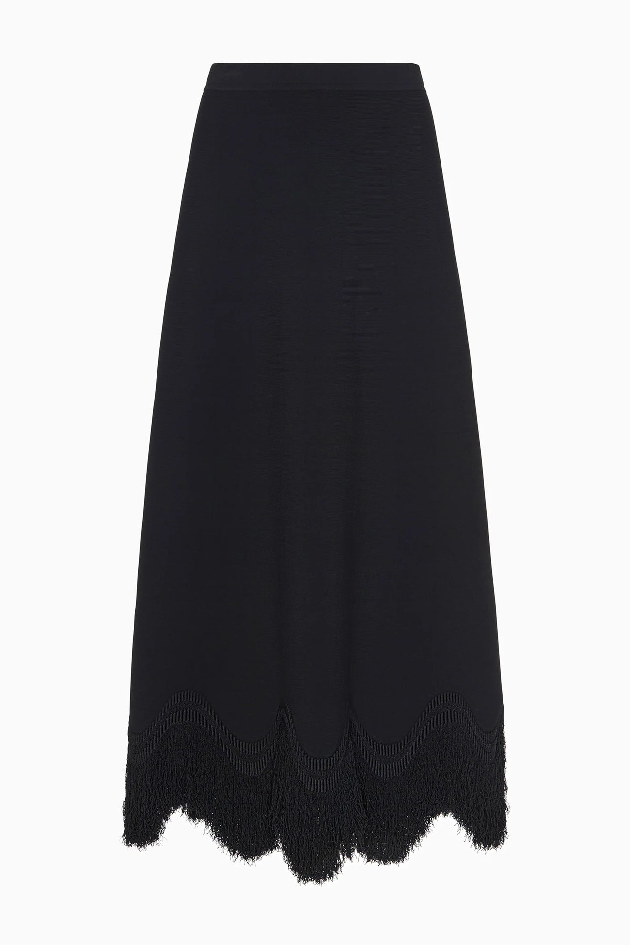 Paulina Knit Skirt with Fringe