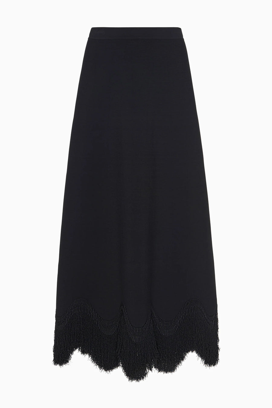 Paulina Knit Skirt with Fringe