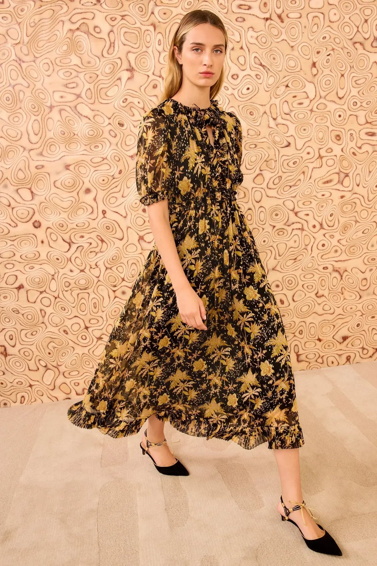 Rosamunde Puff Sleeve Dress-Dresses-Ulla Johnson-Debs Boutique