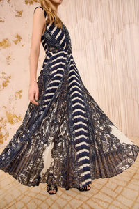 Thumbnail for Violeta Pleated Sleeveless Midi Dress-Dresses-Ulla Johnson-Debs Boutique