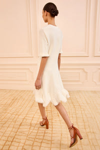 Thumbnail for Vittoria Knit Dress with Fringe
