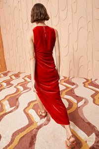 Thumbnail for Cornelia Dress in Carnelian-Dress-Ulla Johnson-Debs Boutique