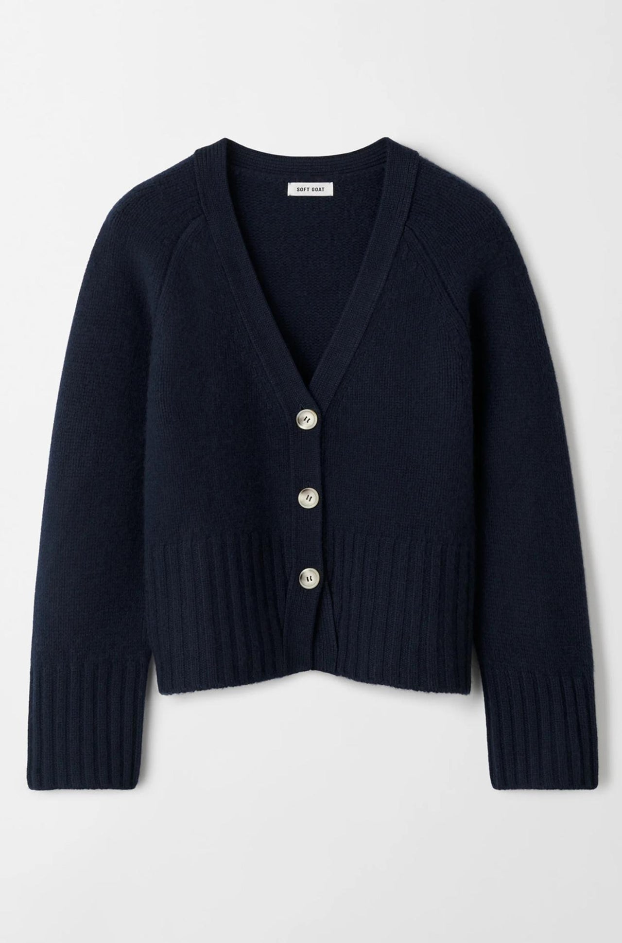 V-neck cardigan-SWEATERS & CARDIGANS-Soft Goat-Debs Boutique