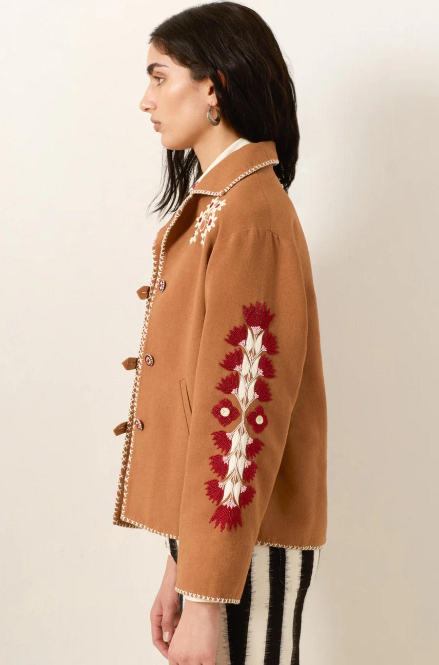 Western Cactus Bloom Jacket-JACKETS & OUTERWEAR-ALIX OF BOHEMIA-Debs Boutique