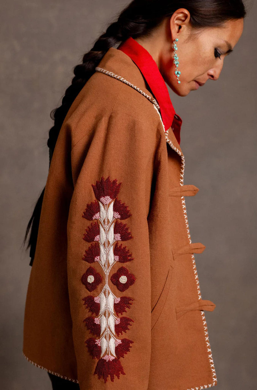 Western Cactus Bloom Jacket-JACKETS & OUTERWEAR-ALIX OF BOHEMIA-Debs Boutique