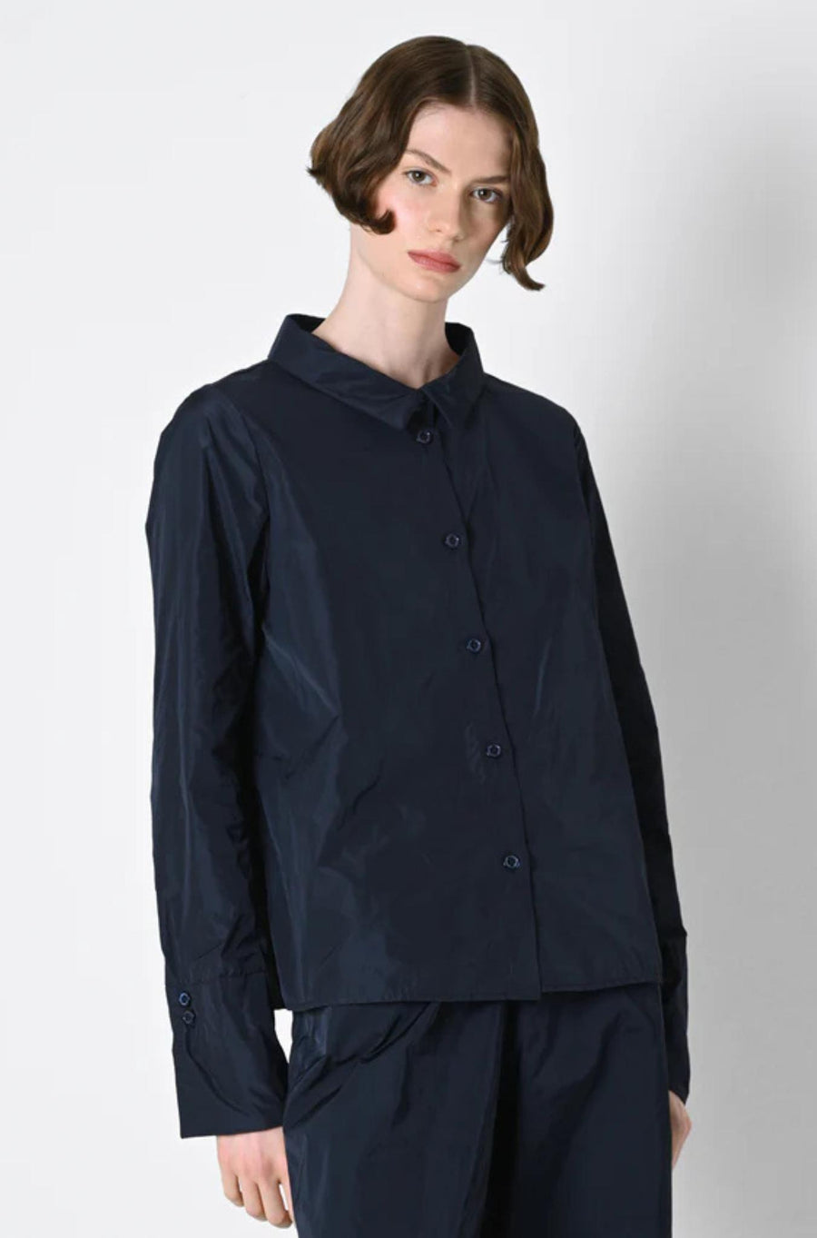 Winter Blouse Black-Tops-Katharina_Hovman-Debs Boutique