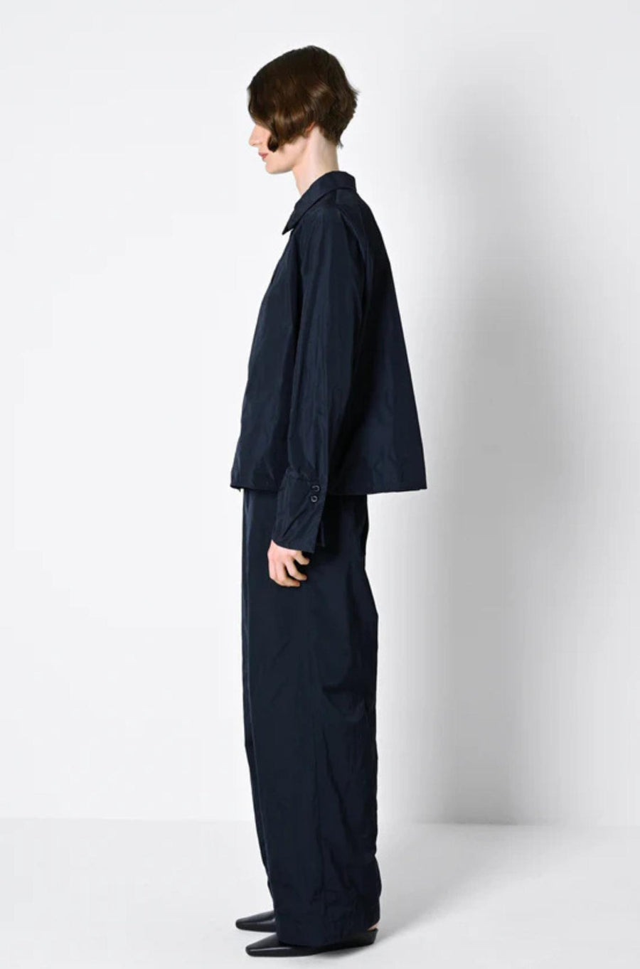 Winter Blouse Black-Tops-Katharina_Hovman-Debs Boutique