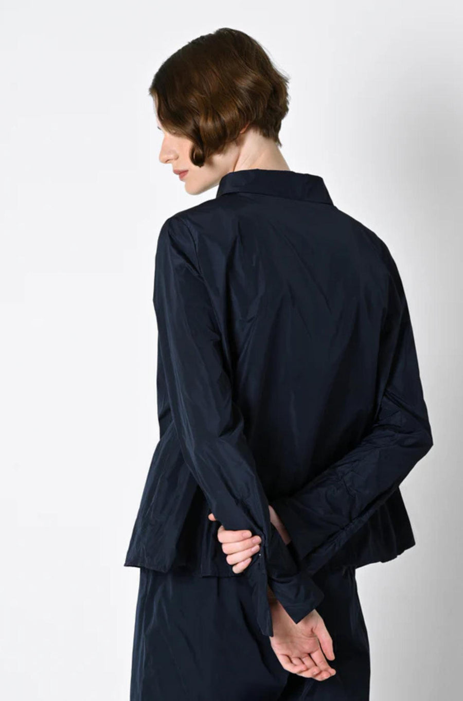 Winter Blouse Black-Tops-Katharina_Hovman-Debs Boutique