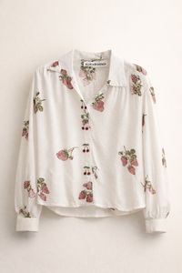 Thumbnail for Priscilla Strawberry Dot Shirt