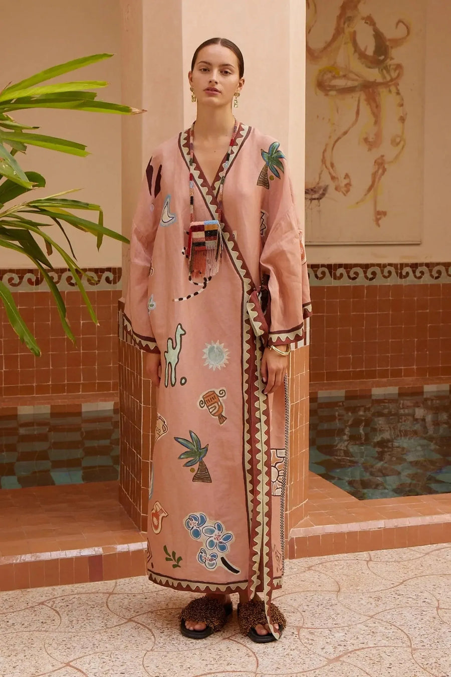 Laurence Wrap Midi Dress-Dress-Alemais-Debs Boutique