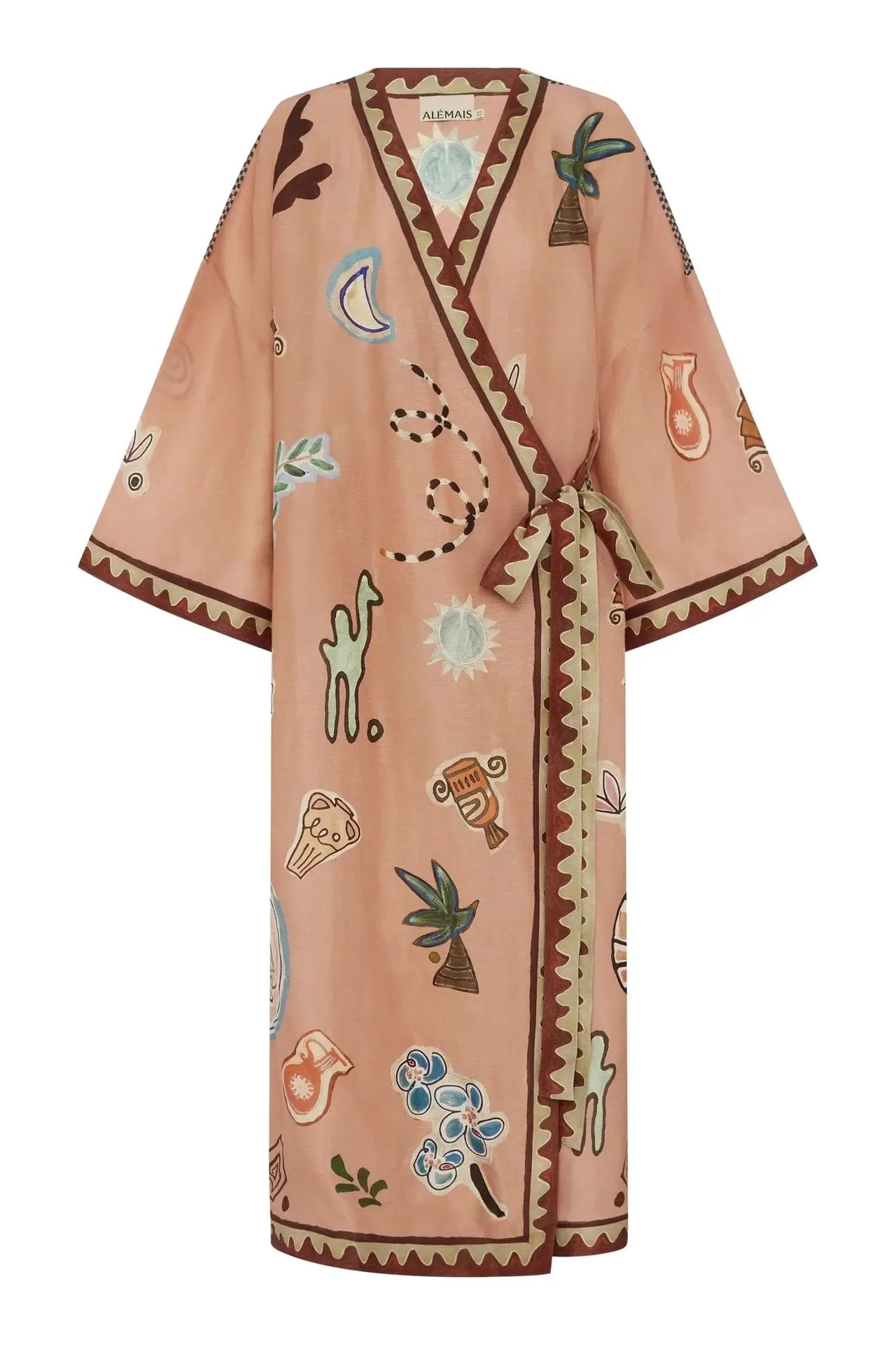 Laurence Wrap Midi Dress-Dress-Alemais-Debs Boutique