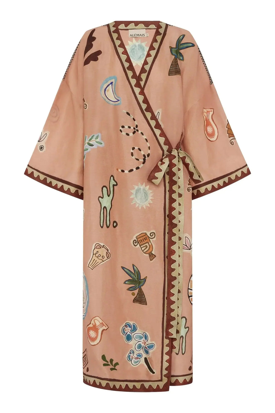 Laurence Wrap Midi Dress-Dress-Alemais-Debs Boutique