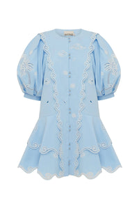 Thumbnail for Maizy Embroidered Mini Dress