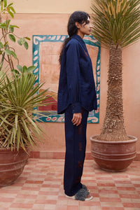 Thumbnail for Delany Embellished Denim Shirt-Tops-Alemais-Debs Boutique