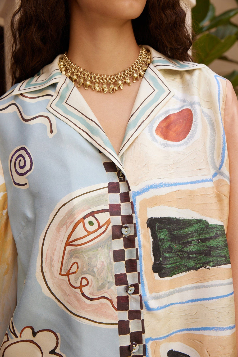 Michelle Silk Shirt-Tops-Alemais-Debs Boutique