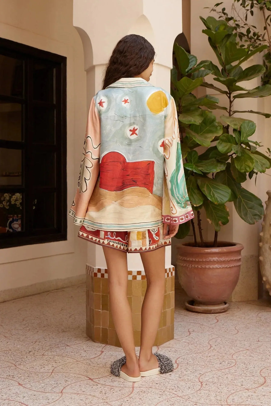 Michelle Silk Shirt-Tops-Alemais-Debs Boutique