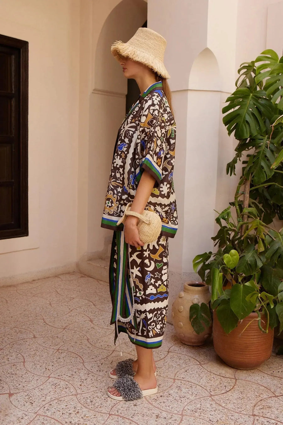 Maroc Wrap Skirt-SKIRTS & SHORTS-Alemais-Debs Boutique