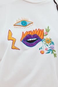 Thumbnail for MEAGAN EMBROIDERY T-SHIRT-T-Shirt-Alemais-Debs Boutique