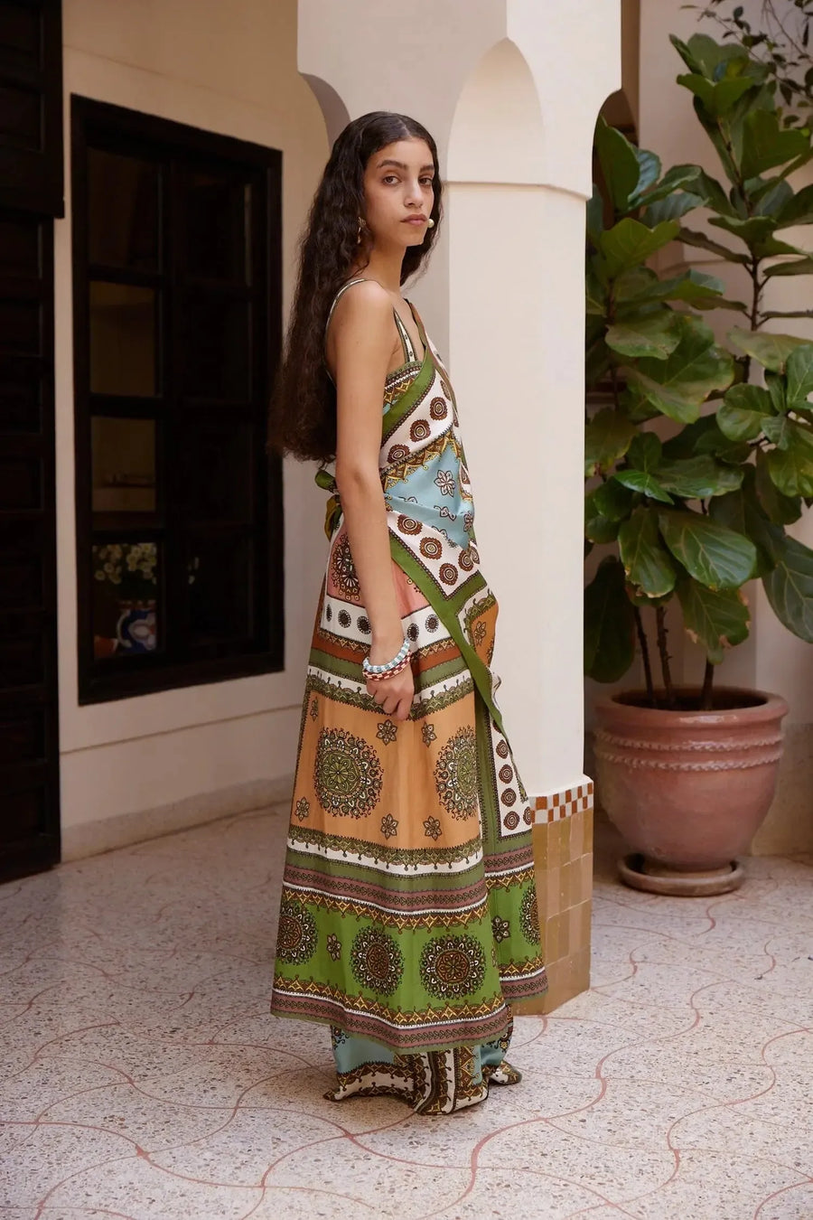 Contina Silk Scarf-Accessories-Alemais-Debs Boutique