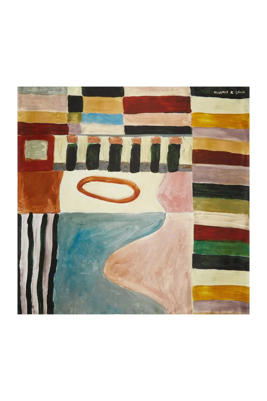 Michelle Silk Scarf-Accessories-Alemais-Debs Boutique