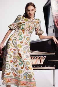Thumbnail for ARCADE MIDI DRESS-Dress-Alemais-Debs Boutique