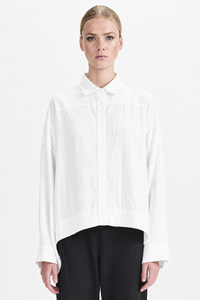 Thumbnail for Shirt/Jacket Linen Boxy - Iconic - White