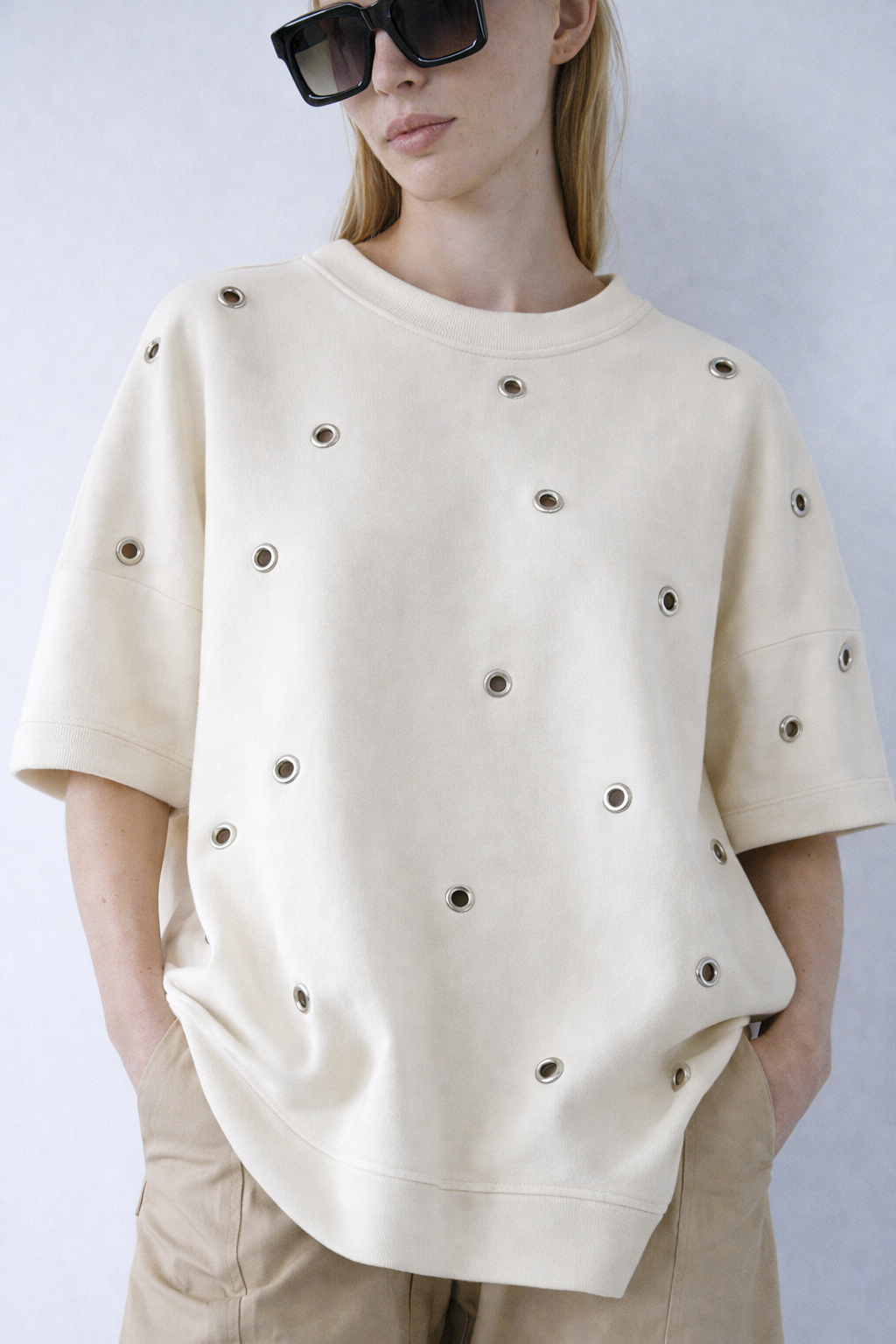 Sweat Eyelot T-Shirt