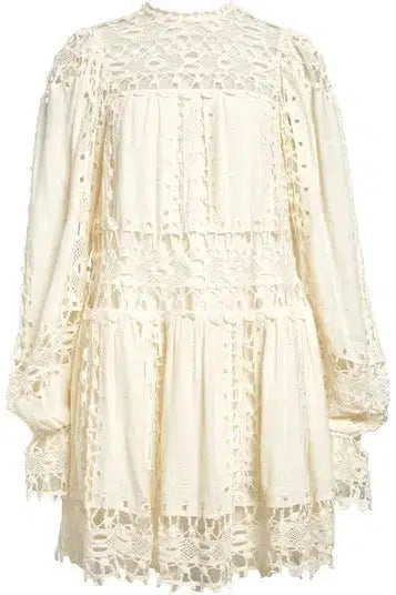 Lata Dress in Ivory-Dress-Ulla Johnson-Debs Boutique