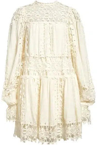 Thumbnail for Lata Dress in Ivory-Dress-Ulla Johnson-Debs Boutique