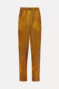 Thumbnail for Fluid ribbed velvet cargo pants-Pant-forte_forte-Debs Boutique