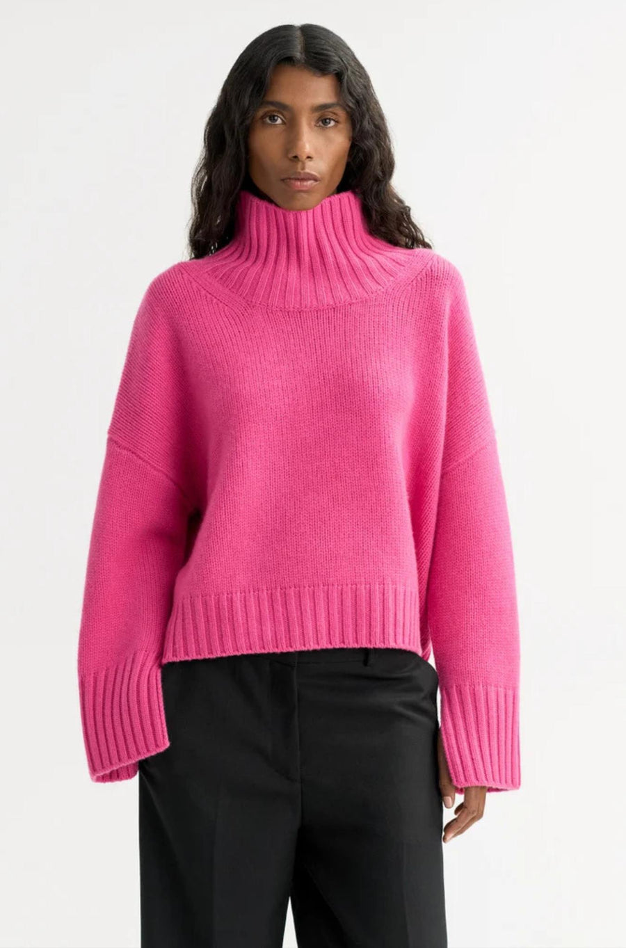 Girlfriend Turtleneck-SWEATERS & CARDIGANS-Soft Goat-Debs Boutique