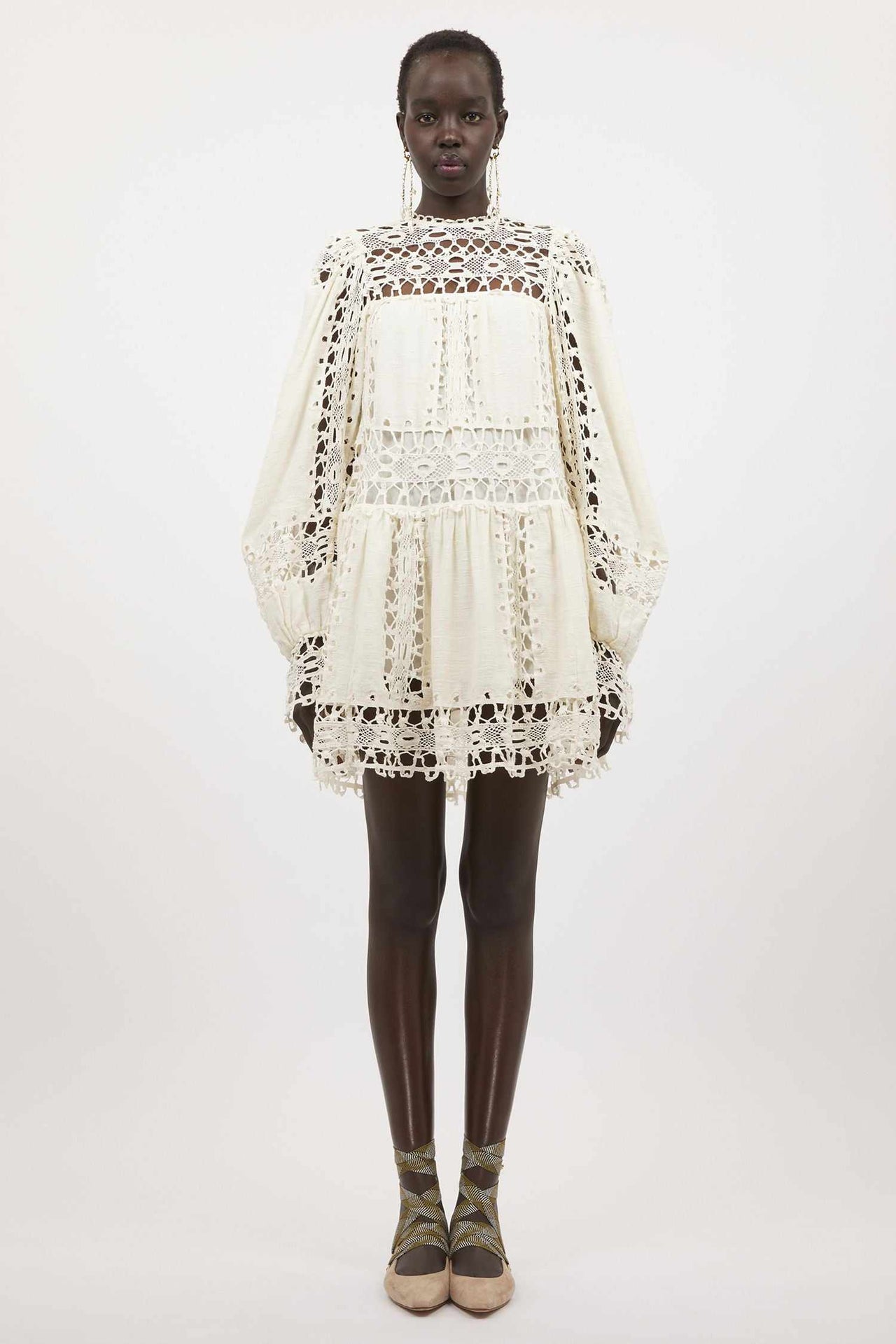 Lata Dress in Ivory-Dress-Ulla Johnson-Debs Boutique
