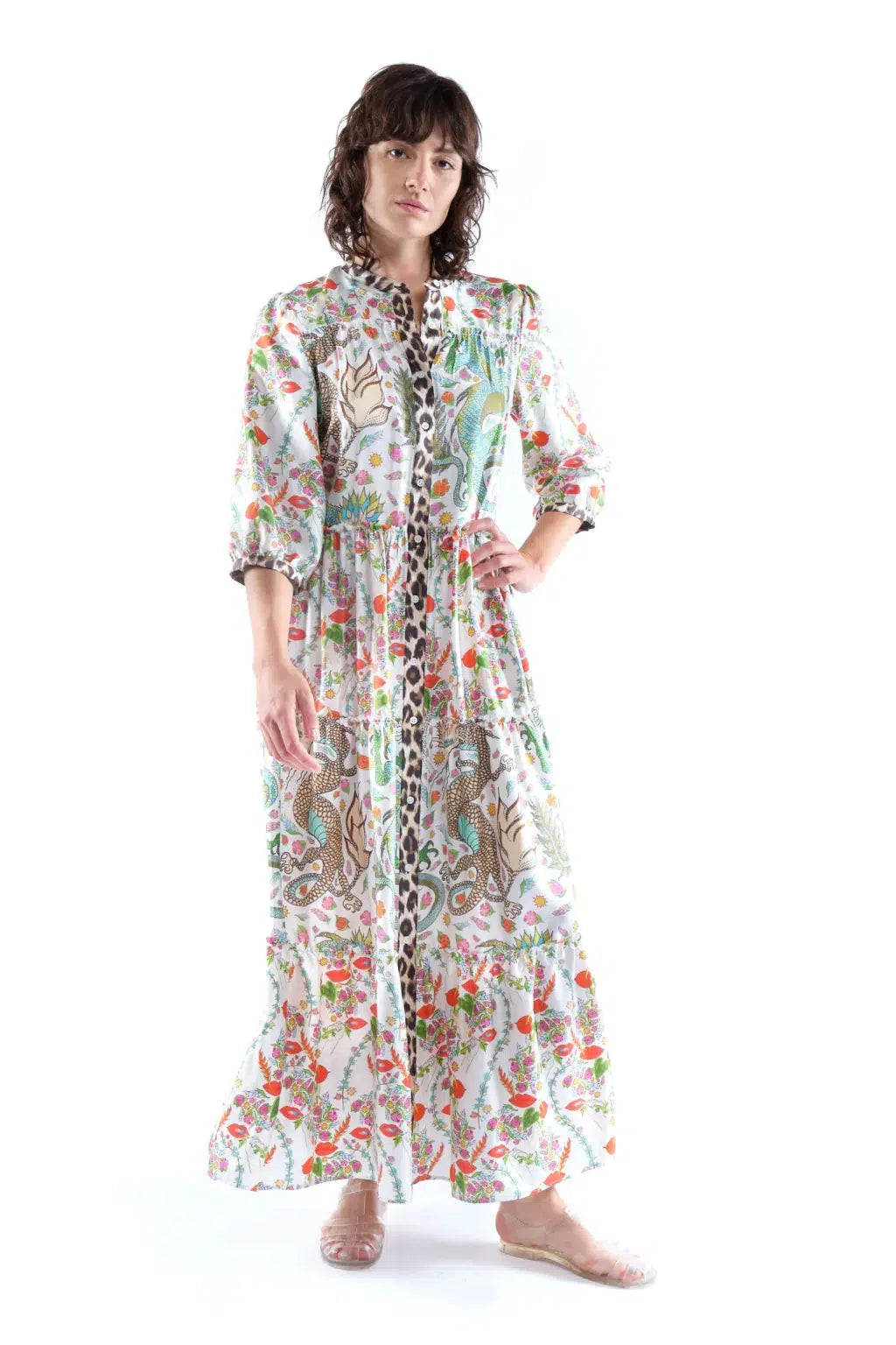 Flore Dress in Dragon-Dress-La Prestic Ouiston-Debs Boutique