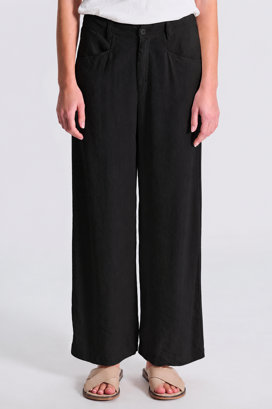 Wide Leg Pant Black