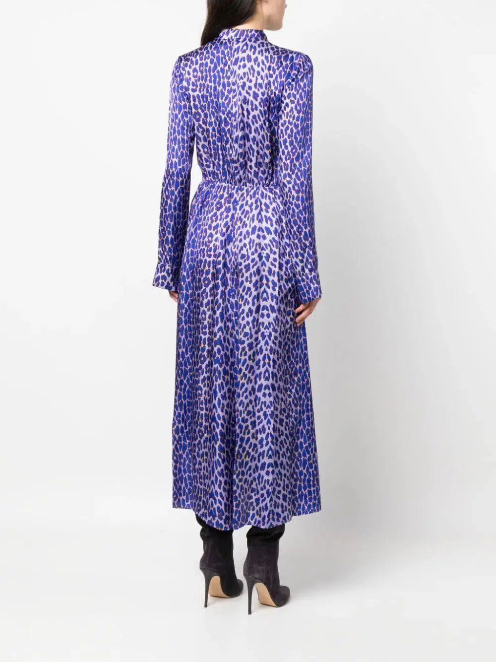 THE TWILIGHT LEOPARD PRINT SATIN MINI DRESS-Dress-Forte_Forte-Debs Boutique