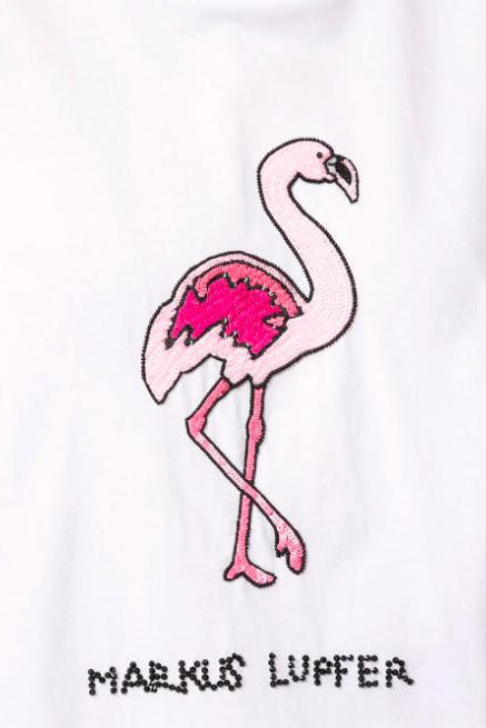 Alex Sequin Flamingo Tee-Tee-Markus Lupfer-Debs Boutique