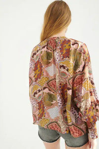 Thumbnail for DESMOND SILK BLOUSE in SOUMY-Blouse-Chufy-Debs Boutique