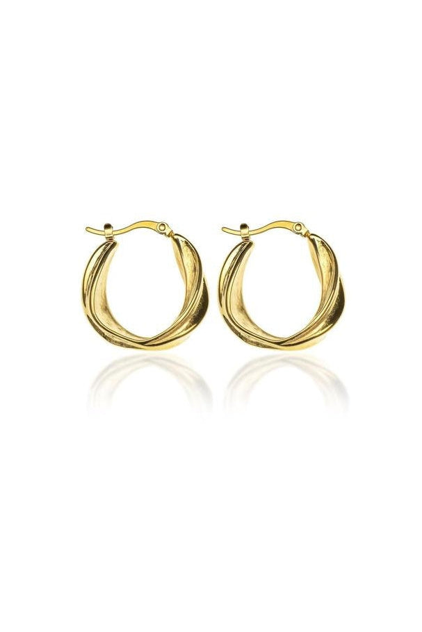 Lucy Earrings-Earrings-Queen and Collection-OS-Gold-Lucy-Debs Boutique