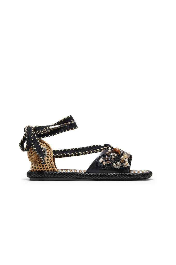 Eugenie Shell Sandal-Sandals-Clergerie-Debs Boutique