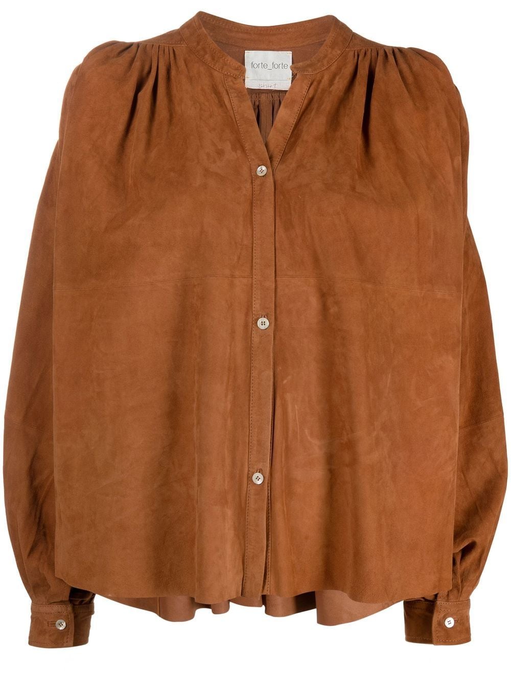 Debs Boutique Forte Forte Stockist Fluid Suede Bohemian shirt