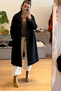 Thumbnail for Longline Textured Knit Coat Y340-Coat-Transit par Such-Debs Boutique