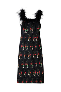 Thumbnail for Winslett Feather Dress-Dress-Rixo-Debs Boutique