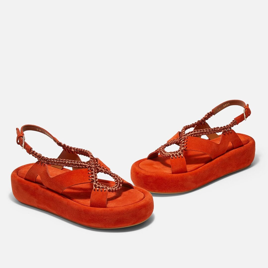 Alissa Suede Sandal-Sandals-Clergerie-Debs Boutique