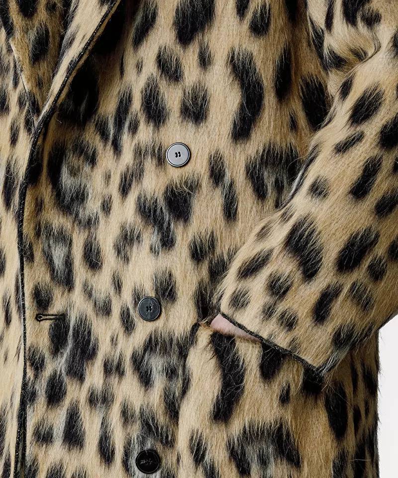 Animalier jacquard Jacket-Coat-Forte Forte-Debs Boutique