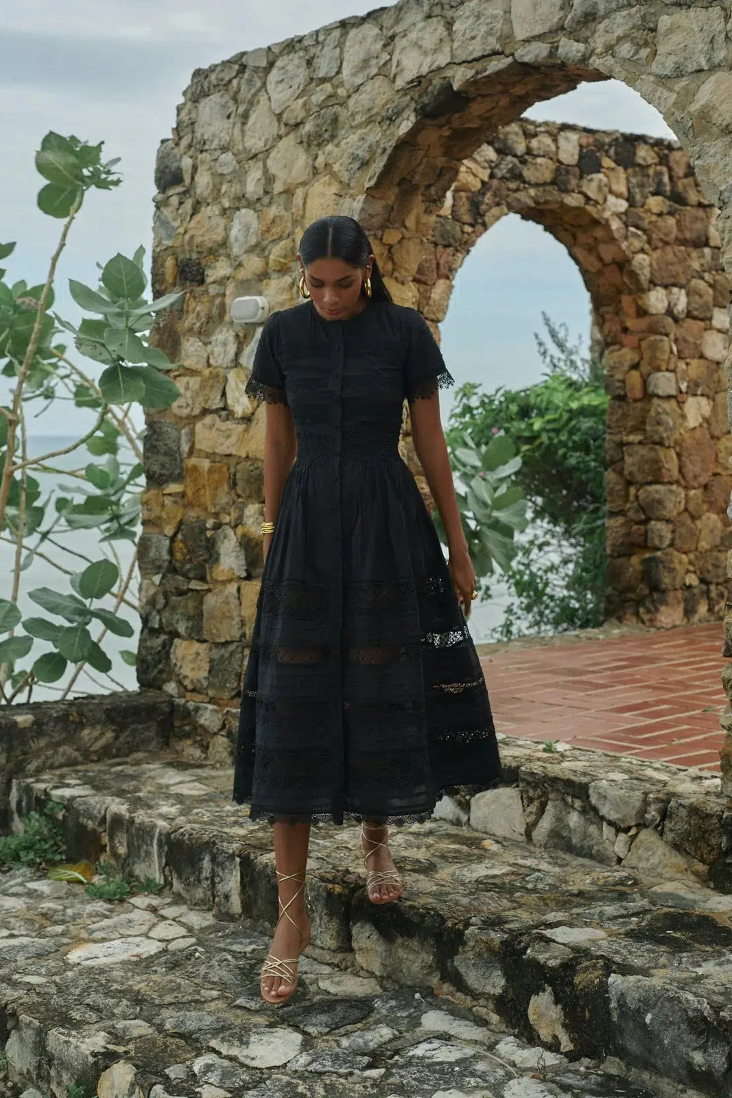 Debs Boutique Waimari Camila Dress in Black