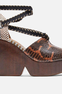 Thumbnail for Dotys Wooden Wedge-Sandals-Clergerie-Debs Boutique
