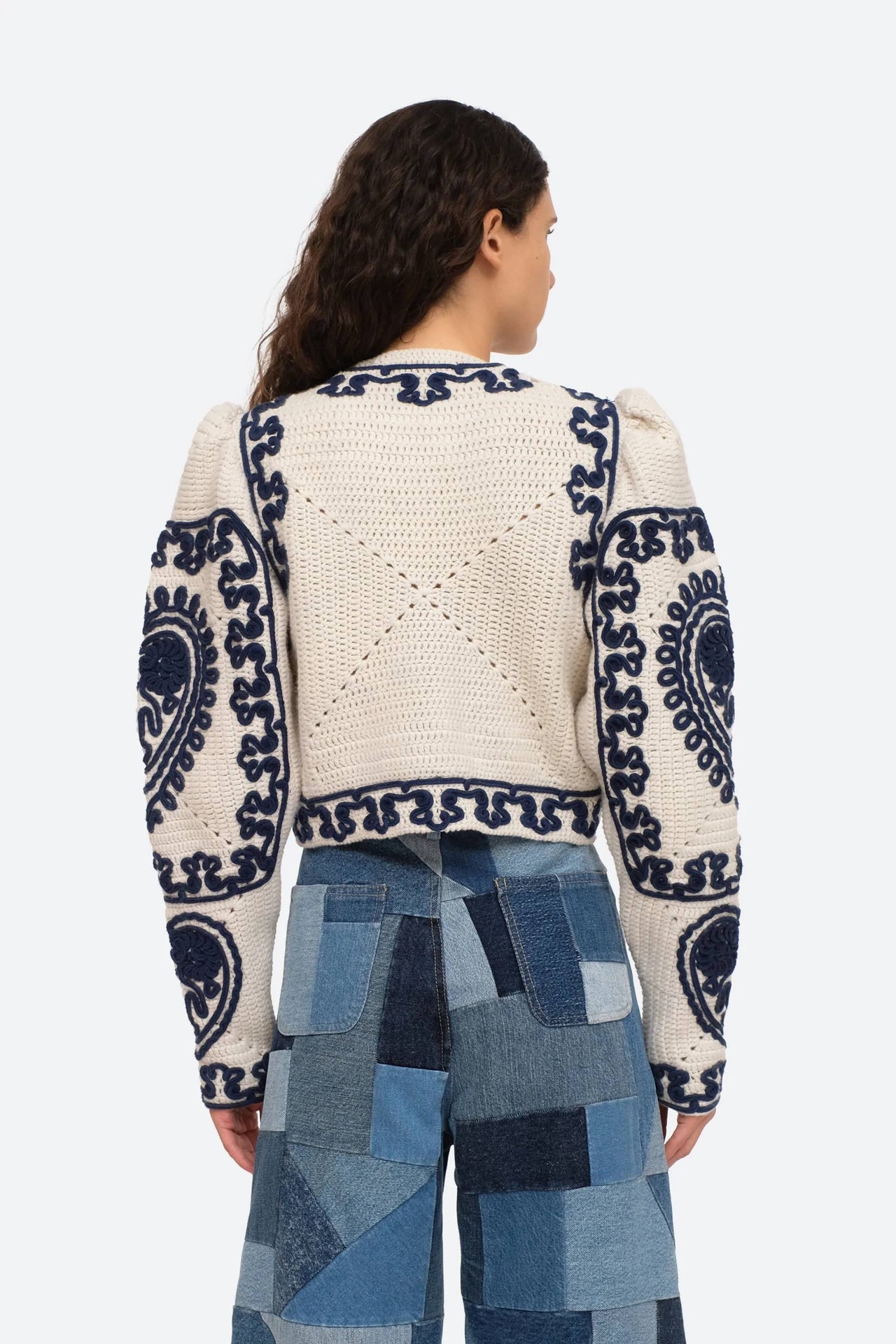 Holly Soutache Crochet Sweater-Sweater-Sea New York-Debs Boutique