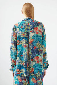 Thumbnail for Joyce Shirt in Juru Blue-Shirt-Chufy-Debs Boutique